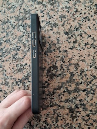 Capa Magnética Preta Fosca P/ Realme