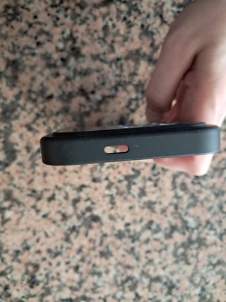 Capa Magnética Preta Fosca P/ Realme