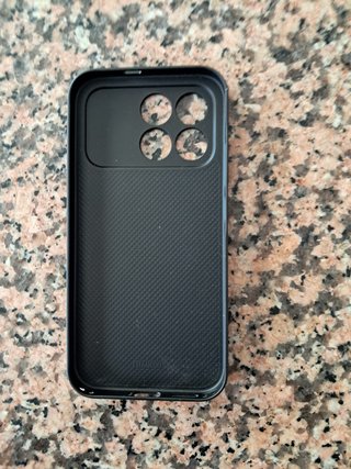 Capa Magnética Preta Fosca P/ Realme
