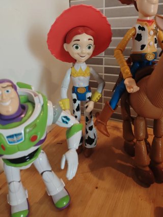 Lote Figuras Toy Story Buzz, Woody, Jessie, Slinky