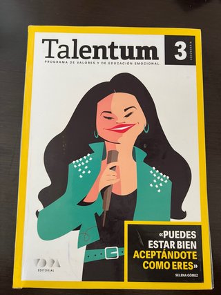 Talentum, 3 Secundaria programa de valores y de...