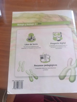 Biología y Geología, 3o ESO.