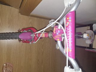 Bicicleta infantil rosa