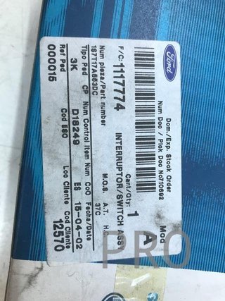 Mando limpia parabrisas ford mondeo 3 nuevo