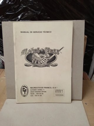 Manual Técnico Metal Ball Recreativos Franco
