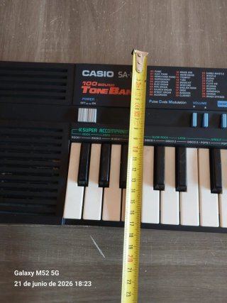 Casio SA-10 Teclado 100 Sonidos Tone Bank