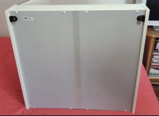 Armario Baño Ikea ENHET Plata/Blanco