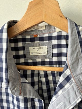 Camisa de cuadros hombre
