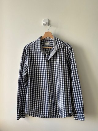 Camisa de cuadros hombre