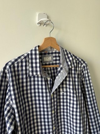 Camisa de cuadros hombre