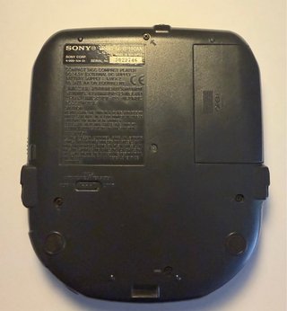 Lote de Discman Sony D-180AN y Radio Panasonic