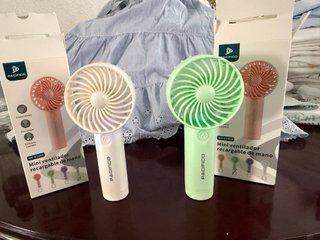 Mini ventilatore PACIFICO ricaricabile