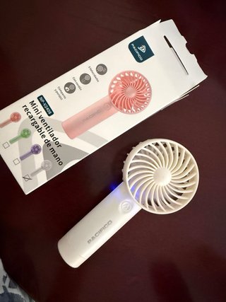Mini ventilatore PACIFICO ricaricabile