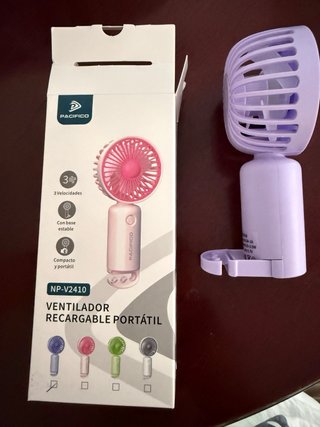 Mini ventilatore PACIFICO ricaricabile