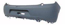 Paragolpes Trasero Imprimado para Citroen C3 2010 y C3 2013