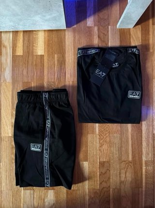 Conjunto EA7 Negro Talla S