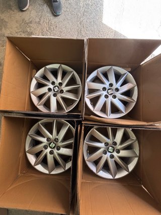 Llantas 15 Seat Ibiza 2017 (4 uds) más tornillos