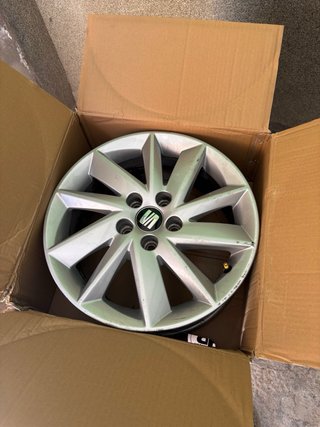 Llantas 15 Seat Ibiza 2017 (4 uds) más tornillos