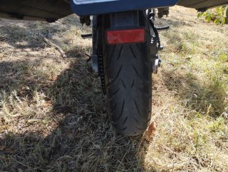 Moto Adventure/Touring Naranja