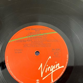 DEVO New Traditionalists - LP  Virgin vil 12191 33