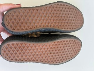 Zapatillas Vans leopardo y negras