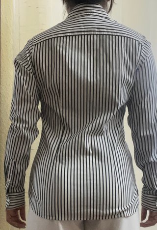 Camisa Tommy Hilfiger Rayas Azul Marino