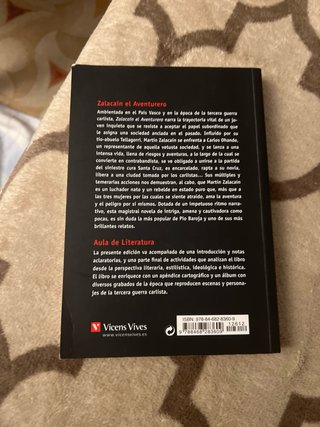 ZALACAIN EL AVENTURERO (AULA LITERATURA).N;E