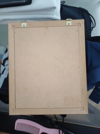Caja Llaves Relieve Casa Jardín