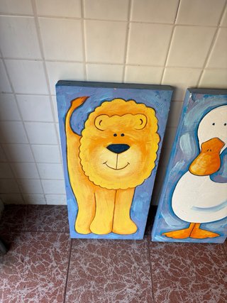 Cuadro Jirafa Habitación Infantil