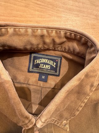 Camisa Façonnable Marrón Talla M (grande)