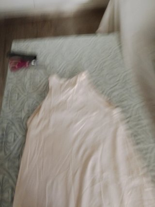 Vestido Zara Beige