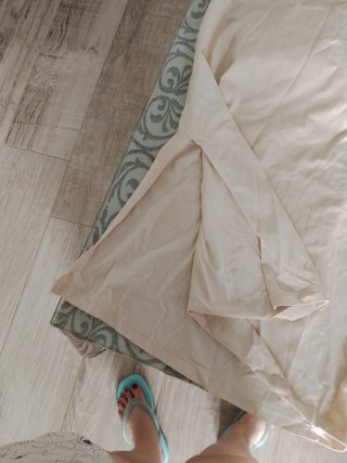 Vestido Zara Beige