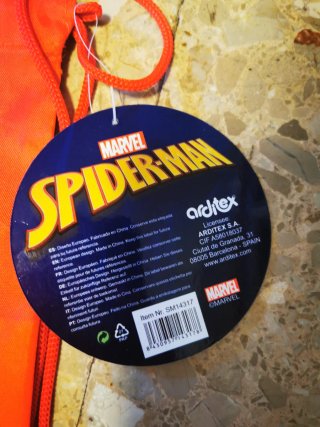 Bolsa Mochila Spiderman