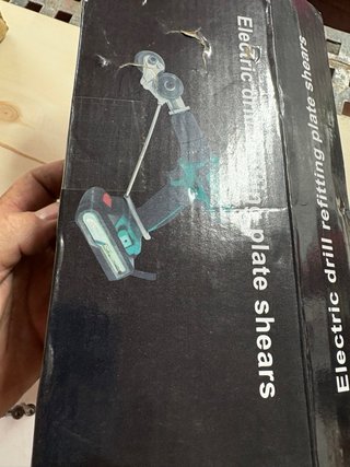 Cortador de chapa para taladro