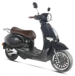 Ciclomotor Eléctrico Wayscral E-quip Negro/Marrón