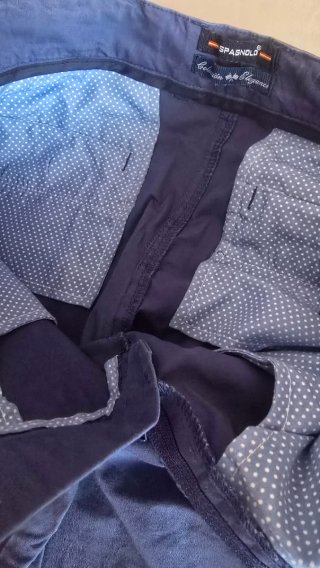 Bermuda Spagnolo Talla 12 Azul