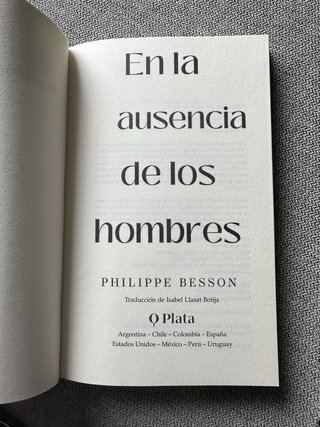 En la ausencia de los hombres (Spanish Edition)