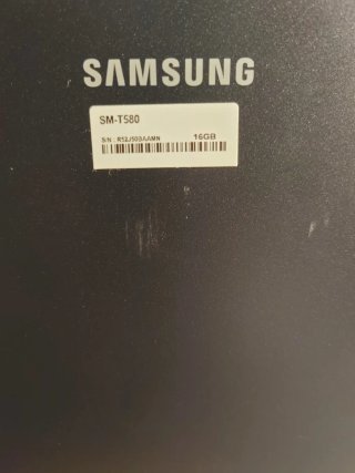 Tablet Samsung Negra/Gris, 16 GB.