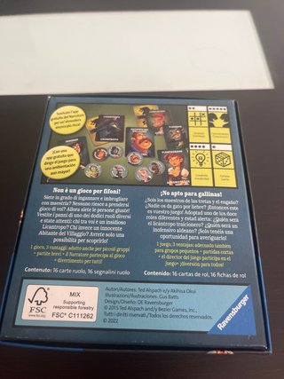 Juego de mesa Licantropo Ravensburger