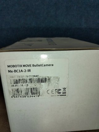 Cámara IP 2MP Bullet Mobotix Mx-BC1A-2-IR Move