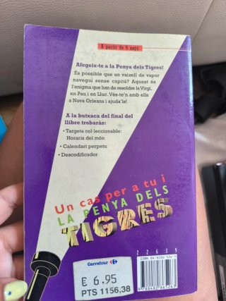 Libro UN CAS PER A TÚ I LA PENYA DELS TIGRES