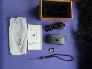 Mini Lector Código Barras Bluetooth Negro