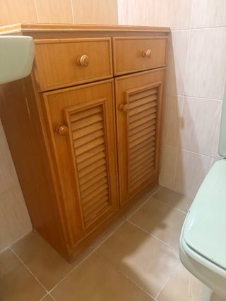 Conjunto de baño completo menos el monomando del l