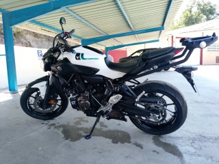 Yamaha MT-07 ABS 2018 Blanca-Negro