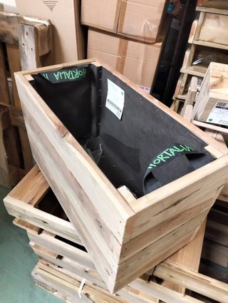 Jardinera madera Hortalia 60x30x40 50L
