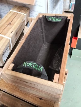 Jardinera madera Hortalia 60x30x40 50L