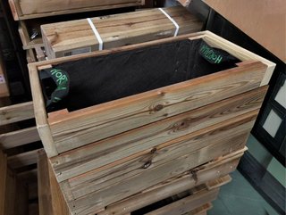 Jardinera madera Hortalia 60x30x40 50L