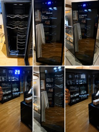 Vinoteca Taurus 12 botellas