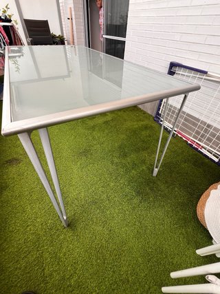 Mesa IKEA Cristal Templado 150x80