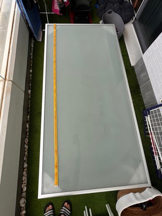 Mesa IKEA Cristal Templado 150x80